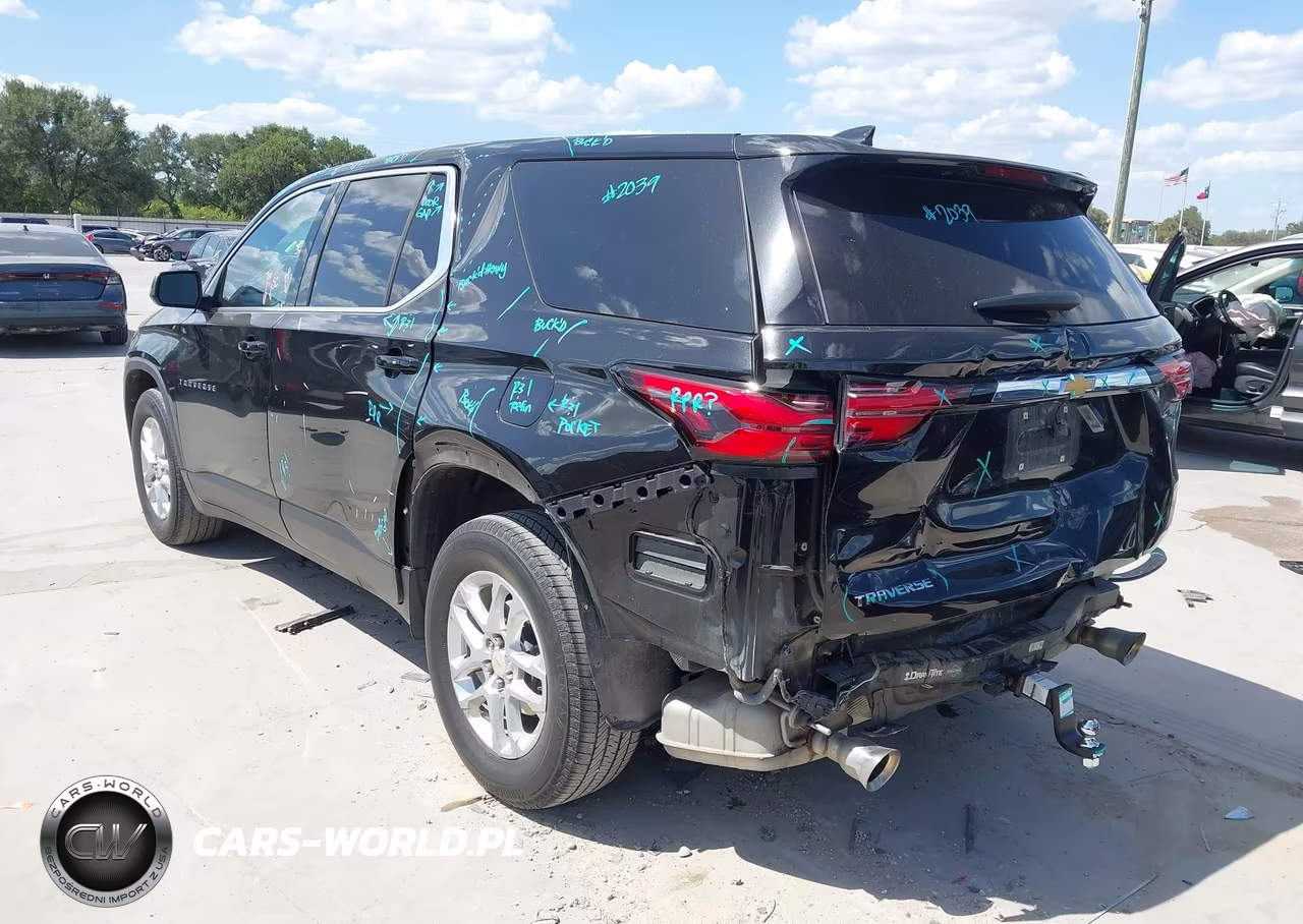 2023 Chevrolet Traverse Fwd Ls VIN:1GNERFKW4PJ332678 - 3