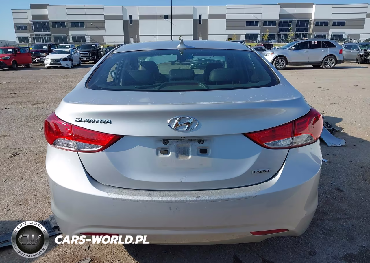 2012 Hyundai Elantra Limited (Ulsan Plant) VIN:KMHDH4AE8CU366096 - 16
