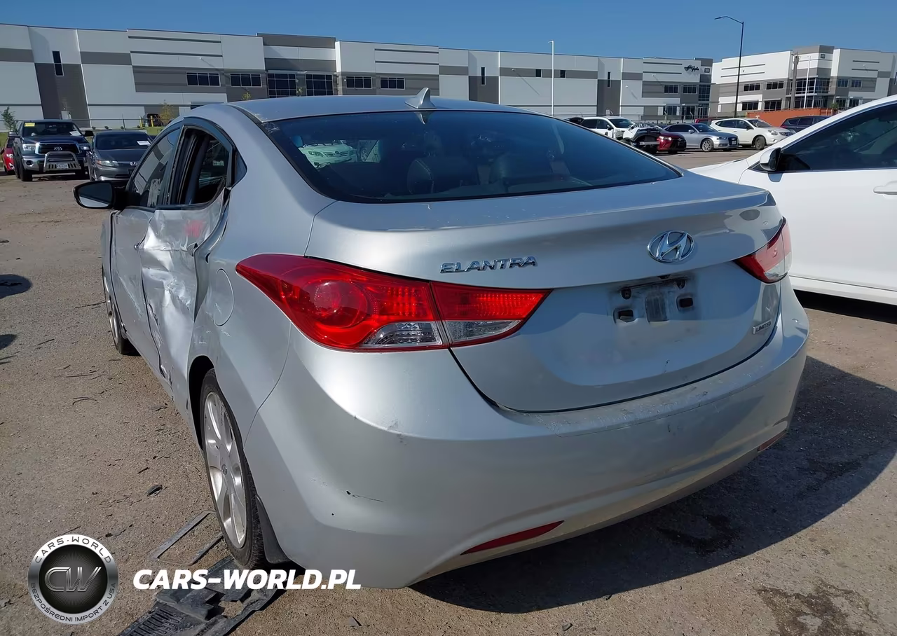 2012 Hyundai Elantra Limited (Ulsan Plant) VIN:KMHDH4AE8CU366096 - 3