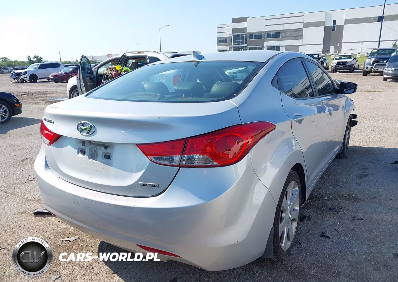 2012 Hyundai Elantra Limited (Ulsan Plant) VIN:KMHDH4AE8CU366096 - 4