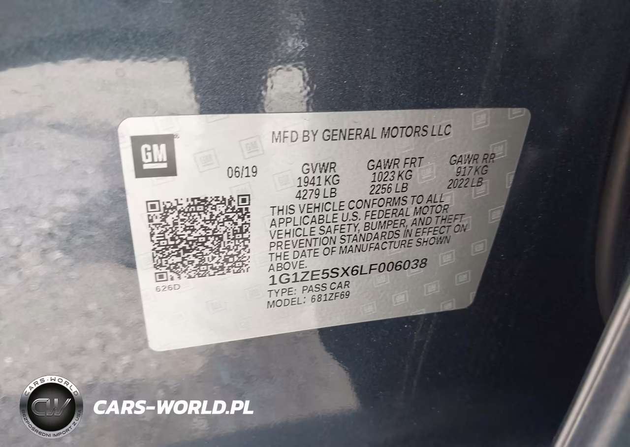 2020 Chevrolet Malibu Fwd Premier VIN:1G1ZE5SX6LF006038 - 9