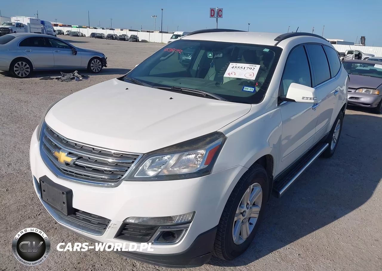 2013 Chevrolet Traverse Lt VIN:1GNKRJKDXDJ235775 - 2
