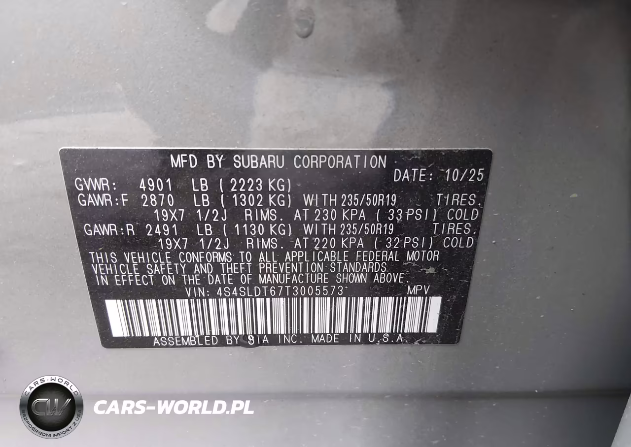 2026 Subaru Forester Touring VIN:4S4SLDT67T3005573 - 9