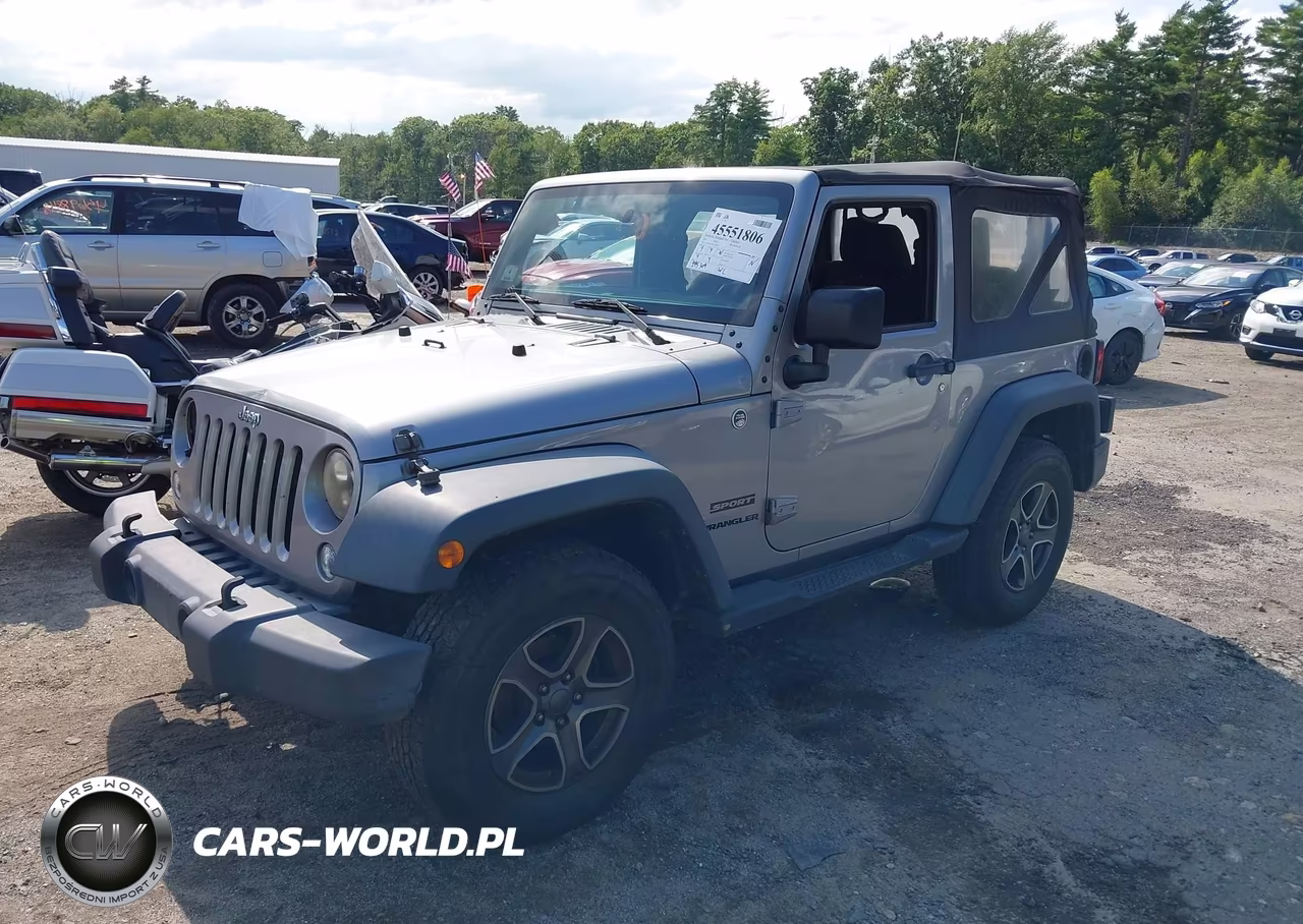2015 Jeep Wrangler Sport VIN:1C4AJWAG0FL646193 - 2