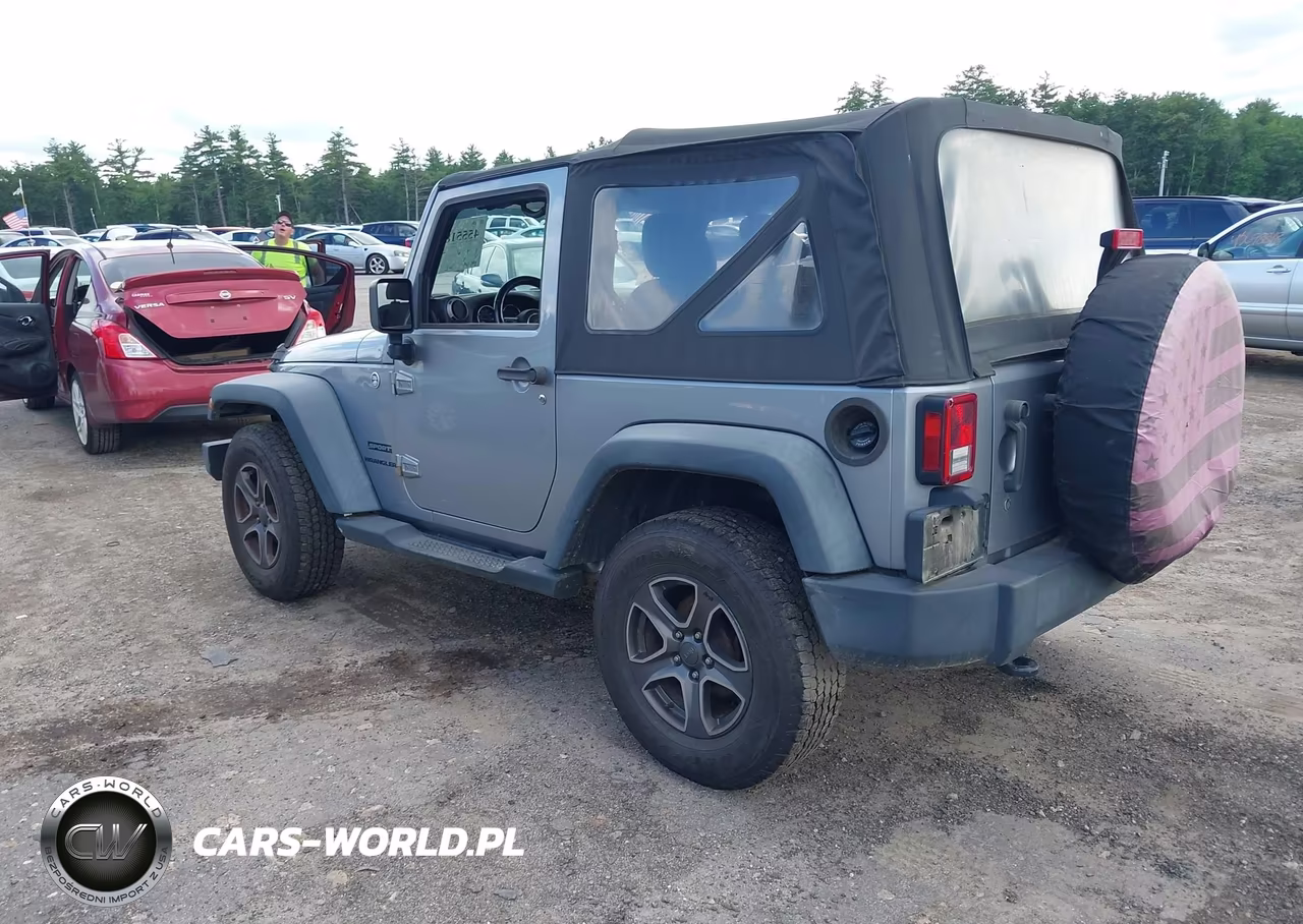 2015 Jeep Wrangler Sport VIN:1C4AJWAG0FL646193 - 3