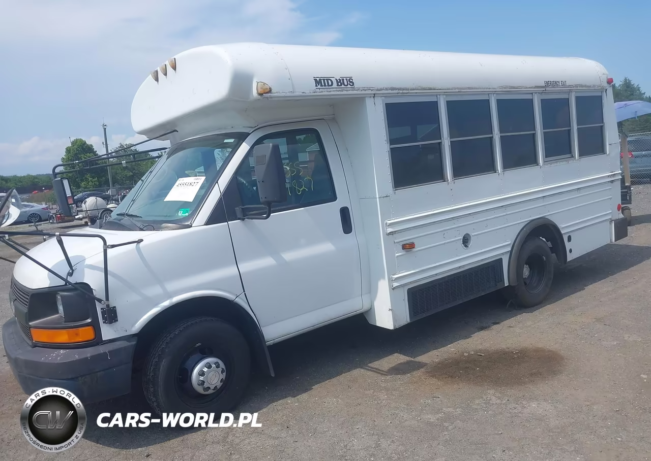 2006 Chevrolet Express Cutaway Work Van VIN:1GBJG31U361187194 - 2