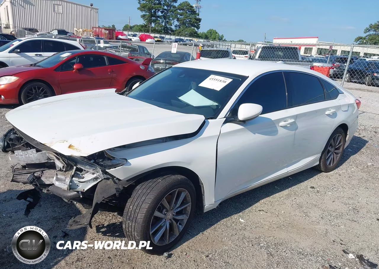 2021 Honda Accord Lx VIN:1HGCV1F1XMA015210 - 2