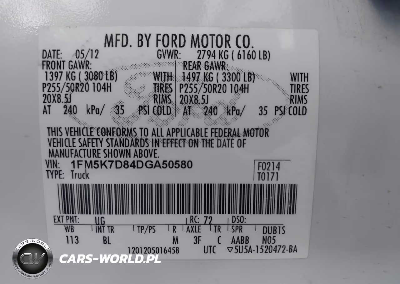 2013 Ford Explorer Xlt VIN:1FM5K7D84DGA50580 - 9