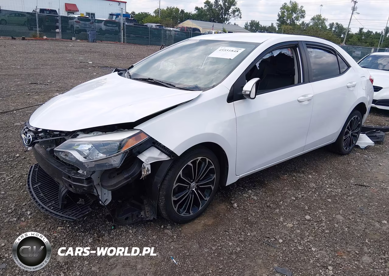 2015 Toyota Corolla S Plus VIN:2T1BURHE3FC232687 - 2