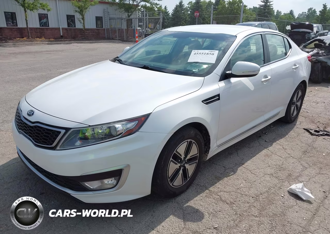2012 Kia Optima Hybrid Ex VIN:KNAGM4AD8C5023378 - 2