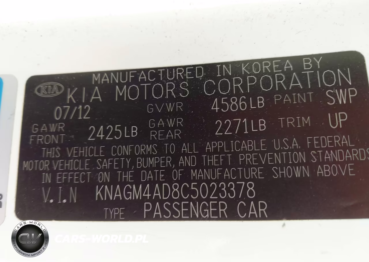 2012 Kia Optima Hybrid Ex VIN:KNAGM4AD8C5023378 - 9