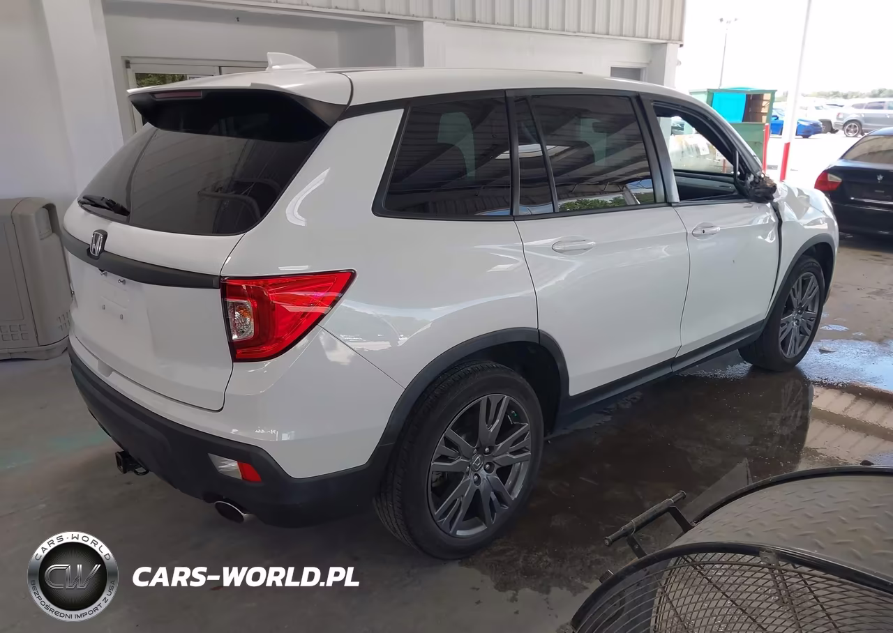 2021 Honda Passport 2Wd Ex-L VIN:5FNYF7H50MB004700 - 4