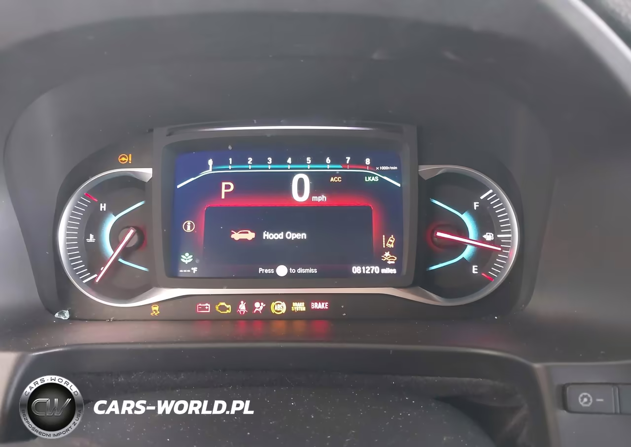 2021 Honda Passport 2Wd Ex-L VIN:5FNYF7H50MB004700 - 7