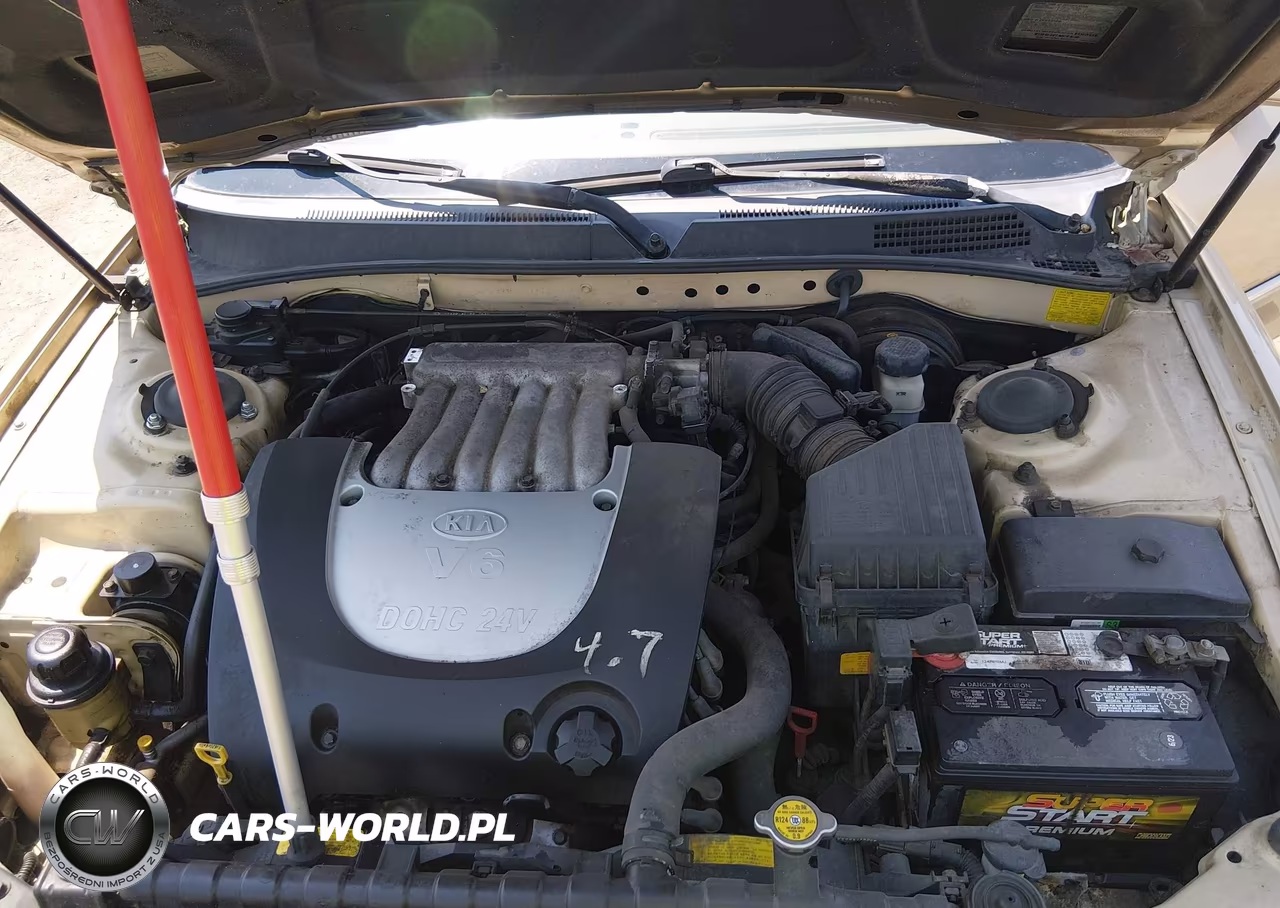 2003 Kia Optima Lx V6-Se V6 VIN:KNAGD128935208779 - 10