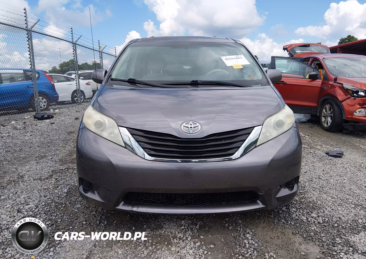 2012 Toyota Sienna Le V6 8 Passenger VIN:5TDKK3DC6CS258436 - 12