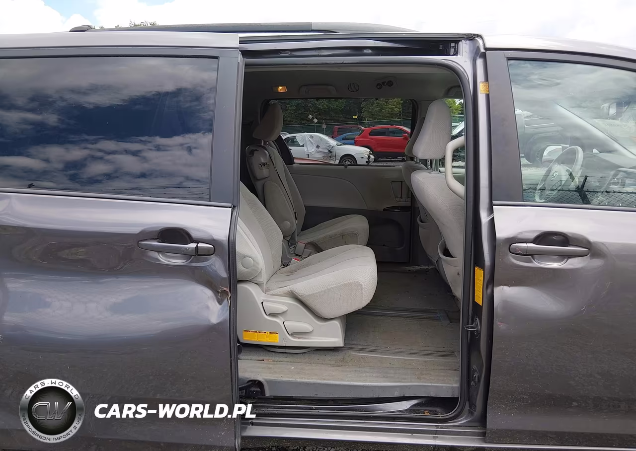 2012 Toyota Sienna Le V6 8 Passenger VIN:5TDKK3DC6CS258436 - 8