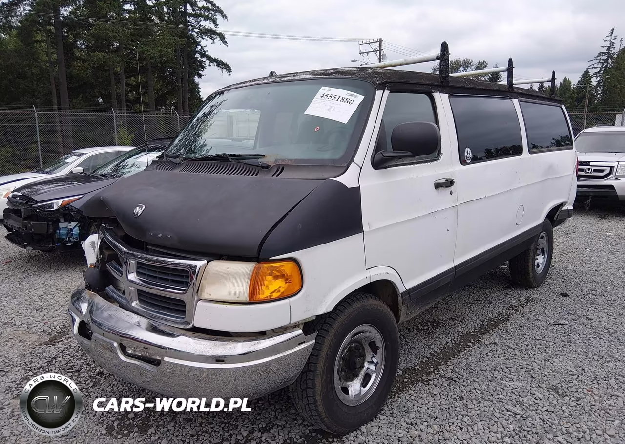 1999 Dodge Ram Wagon 2500 VIN:2B5WB25Z5XK579625 - 2