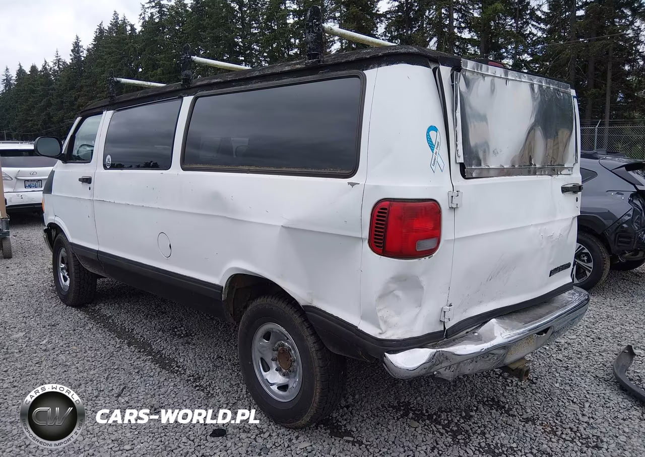 1999 Dodge Ram Wagon 2500 VIN:2B5WB25Z5XK579625 - 3