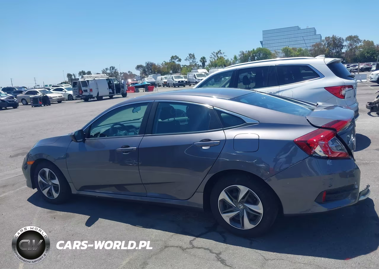2019 Honda Civic Lx VIN:2HGFC2F61KH520748 - 13