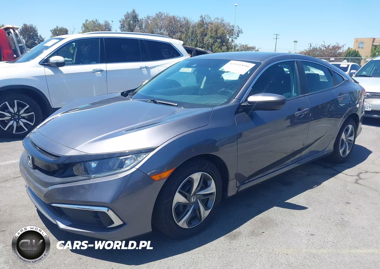 2019 Honda Civic Lx VIN:2HGFC2F61KH520748 - 2