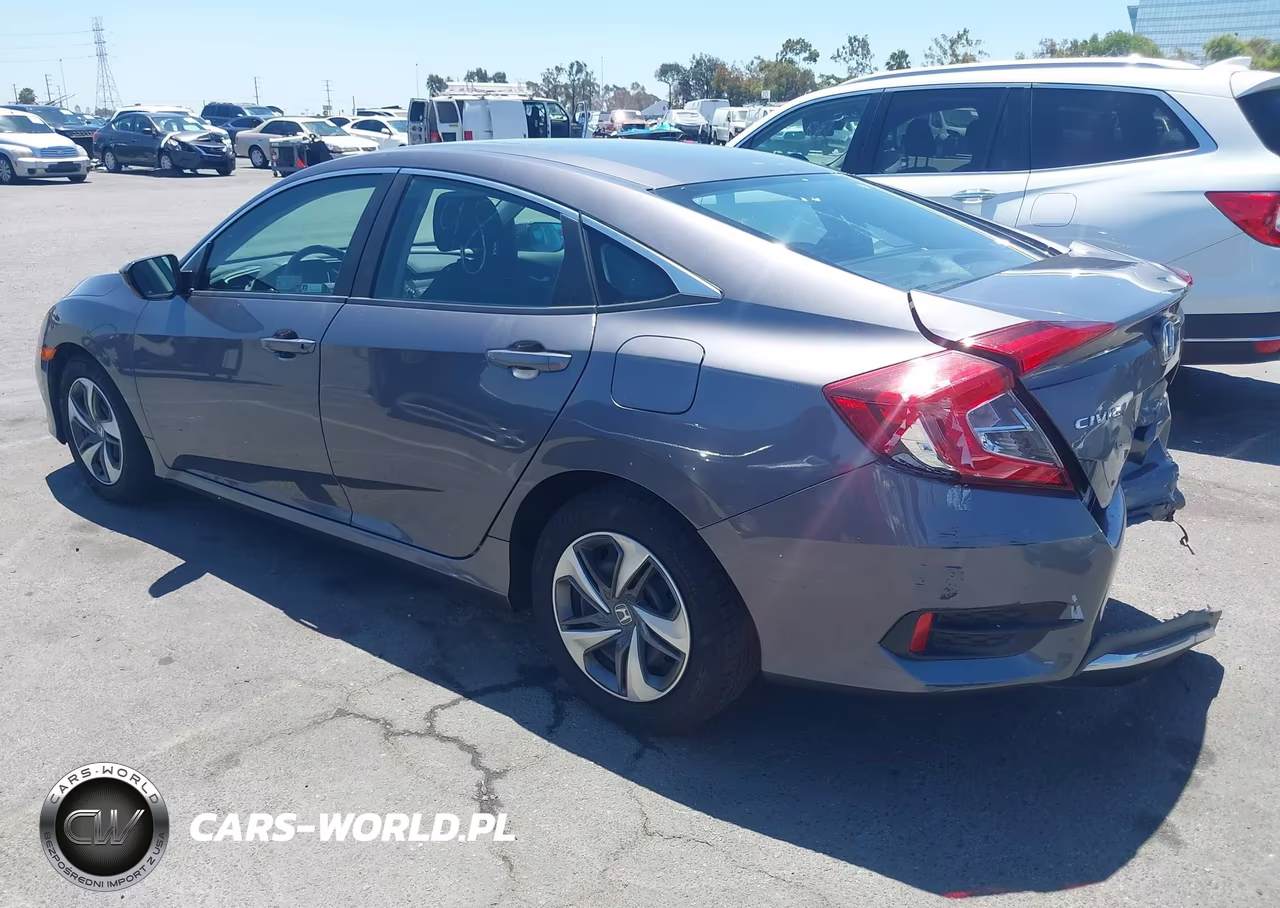 2019 Honda Civic Lx VIN:2HGFC2F61KH520748 - 3