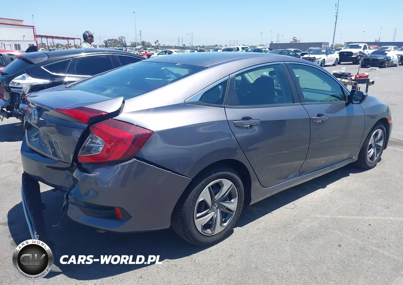 2019 Honda Civic Lx VIN:2HGFC2F61KH520748 - 4
