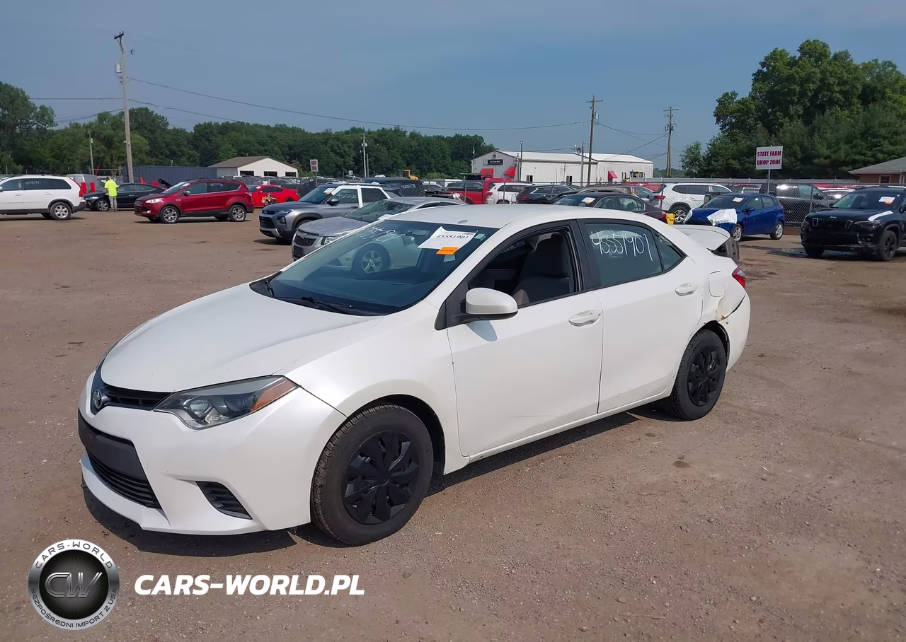 2016 Toyota Corolla Le Eco VIN:5YFBPRHE7GP457963 - 2