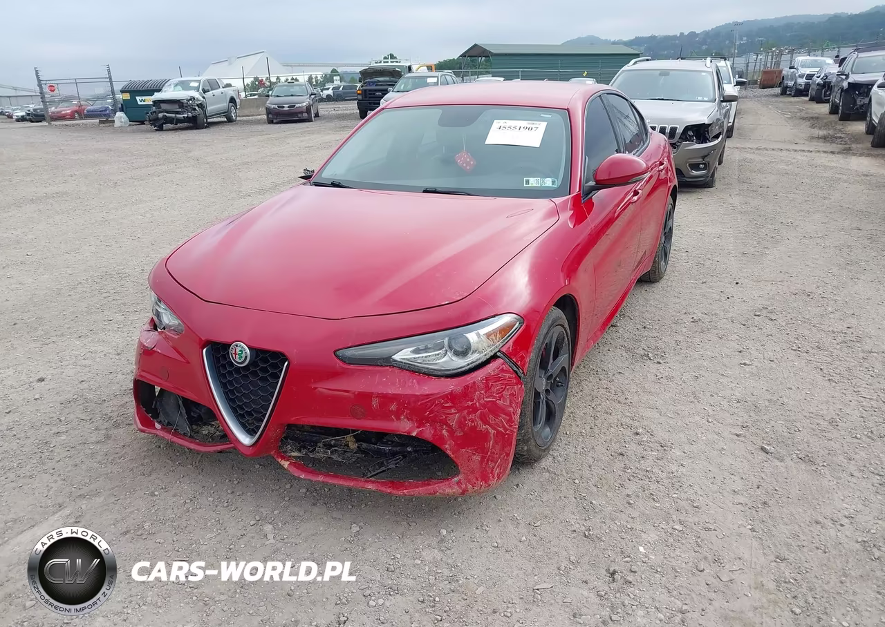 2017 Alfa Romeo Giulia Awd VIN:ZARFAEDNXH7540846 - 2