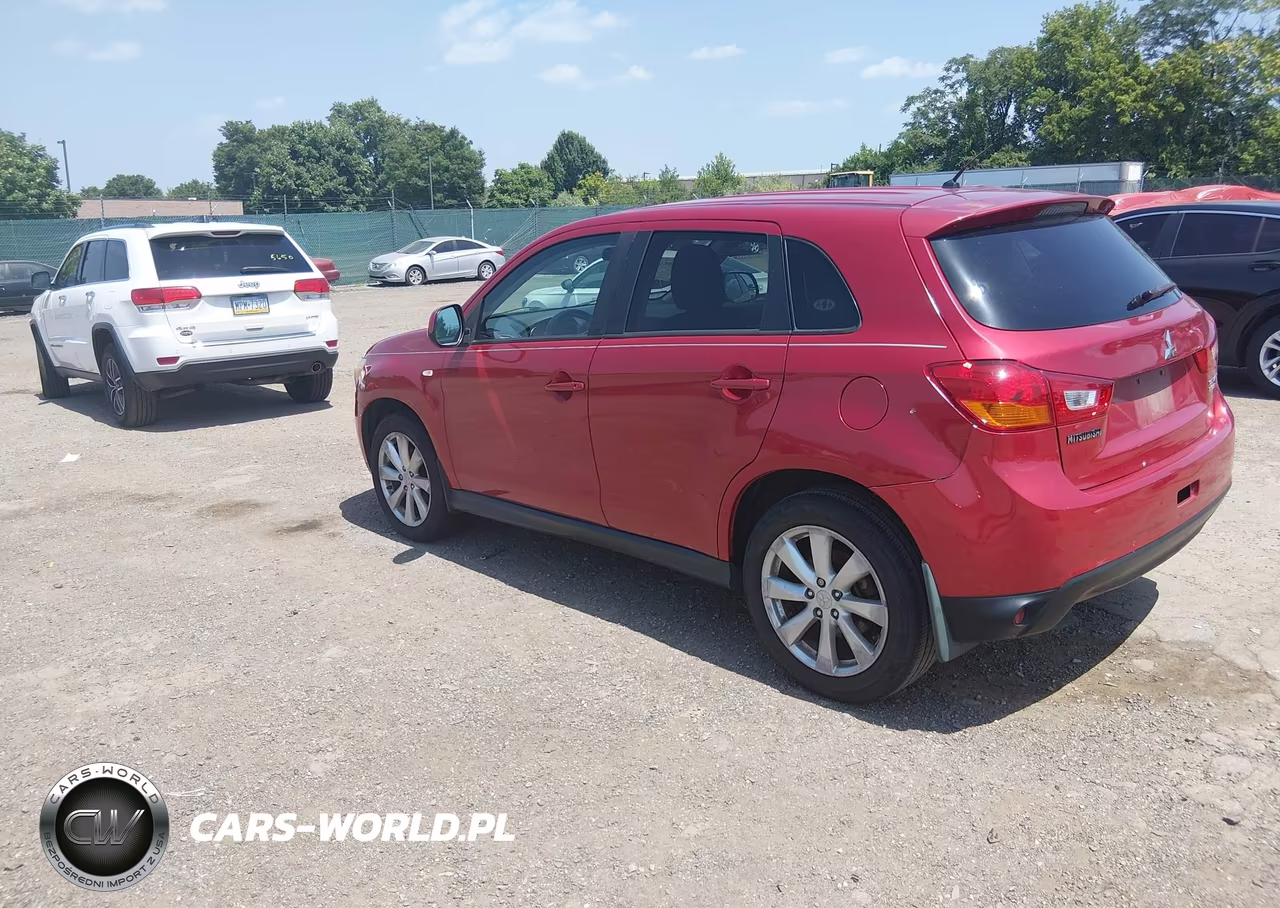 2015 Mitsubishi Outlander Sport Es VIN:4A4AP3AU9FE016575 - 3