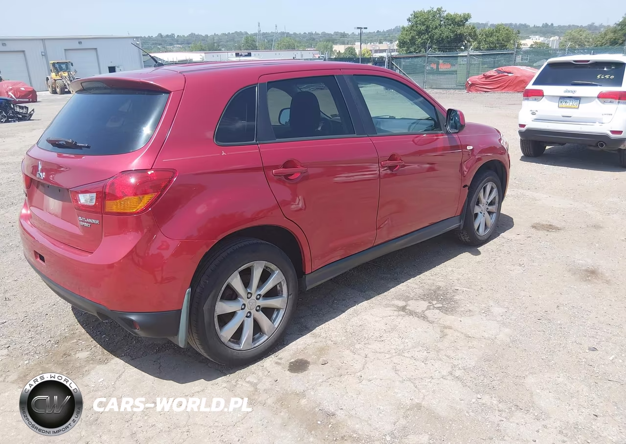 2015 Mitsubishi Outlander Sport Es VIN:4A4AP3AU9FE016575 - 4