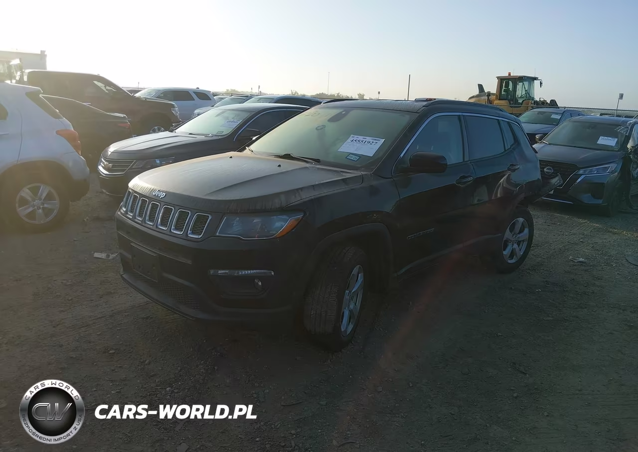 2019 Jeep Compass Latitude 4X4 VIN:3C4NJDBB3KT595456 - 2
