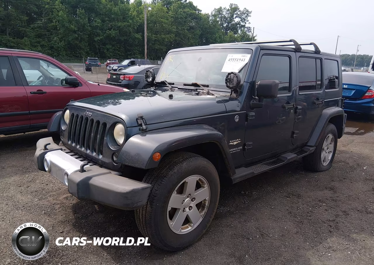 2008 Jeep Wrangler Unlimited Sahara VIN:1J8GA59198L532578 - 2