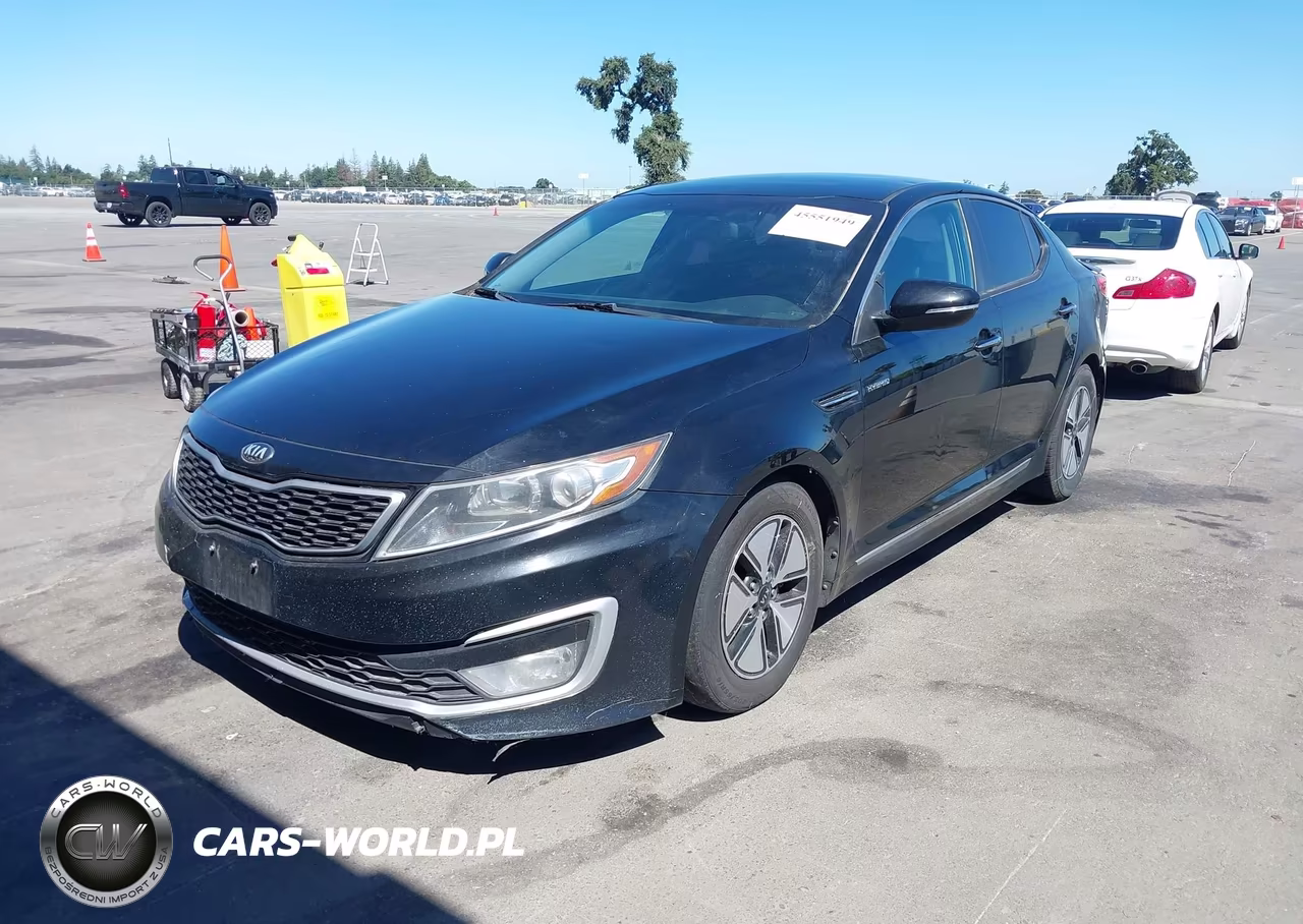 2013 Kia Optima Hybrid Lx VIN:KNAGM4AD5D5056100 - 2