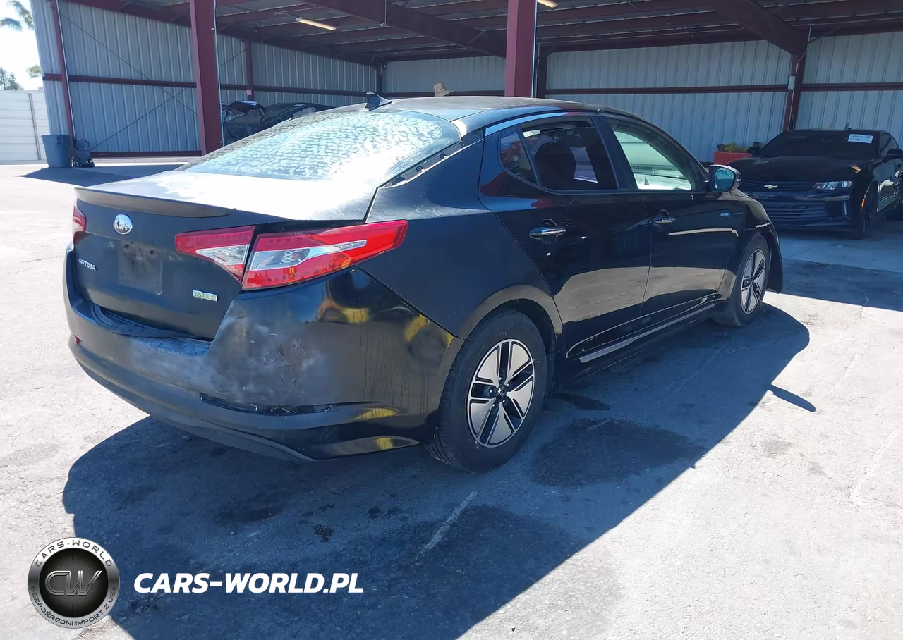 2013 Kia Optima Hybrid Lx VIN:KNAGM4AD5D5056100 - 4