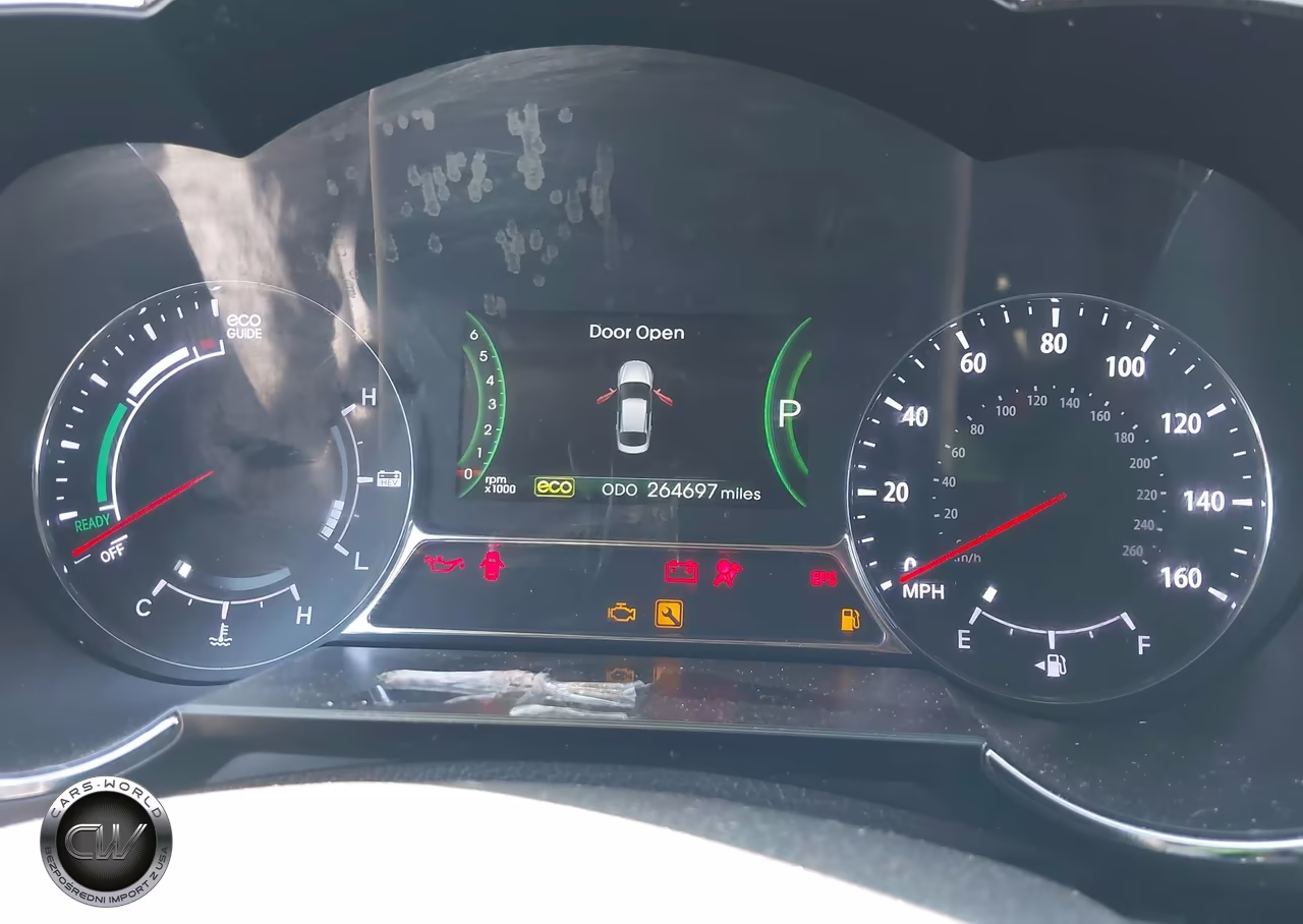 2013 Kia Optima Hybrid Lx VIN:KNAGM4AD5D5056100 - 7