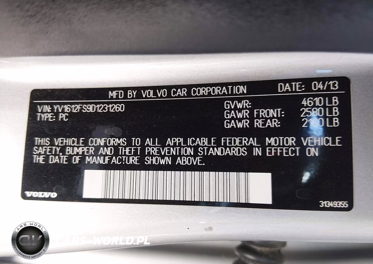 2013 Volvo S60 T5-T5 Platinum-T5 Premier-T5 Premier Plus VIN:YV1612FS9D1231260 - 9