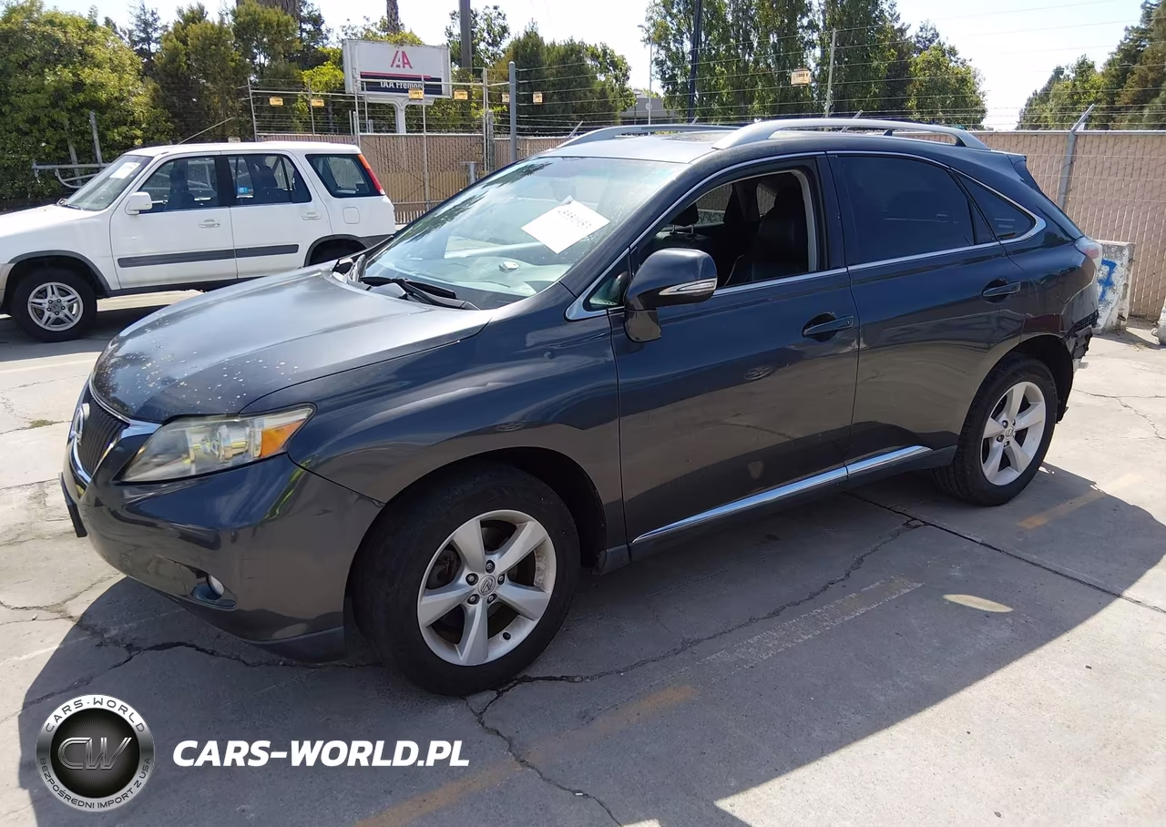 2010 Lexus Rx 350 VIN:2T2BK1BA6AC038074 - 2