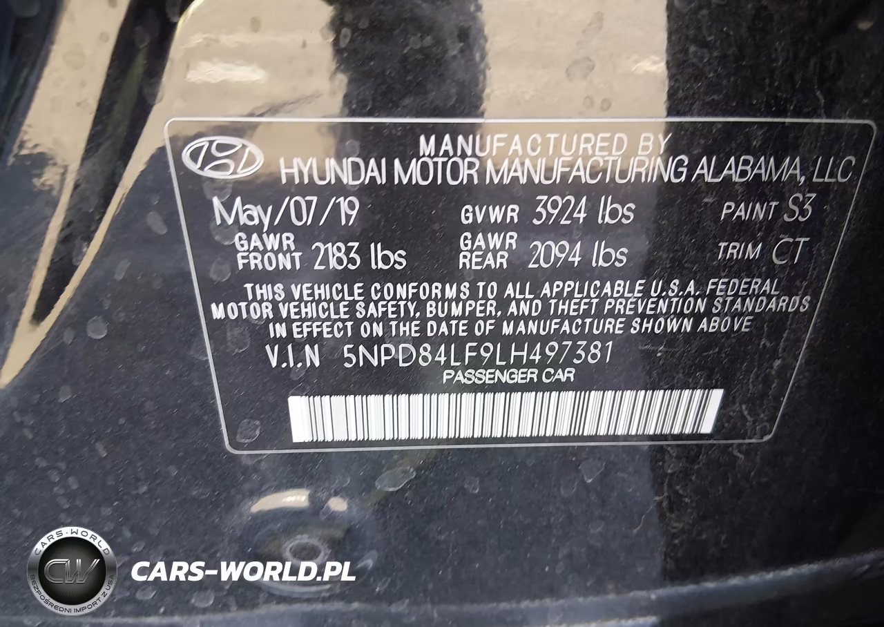 2020 Hyundai Elantra Sel VIN:5NPD84LF9LH497381 - 9