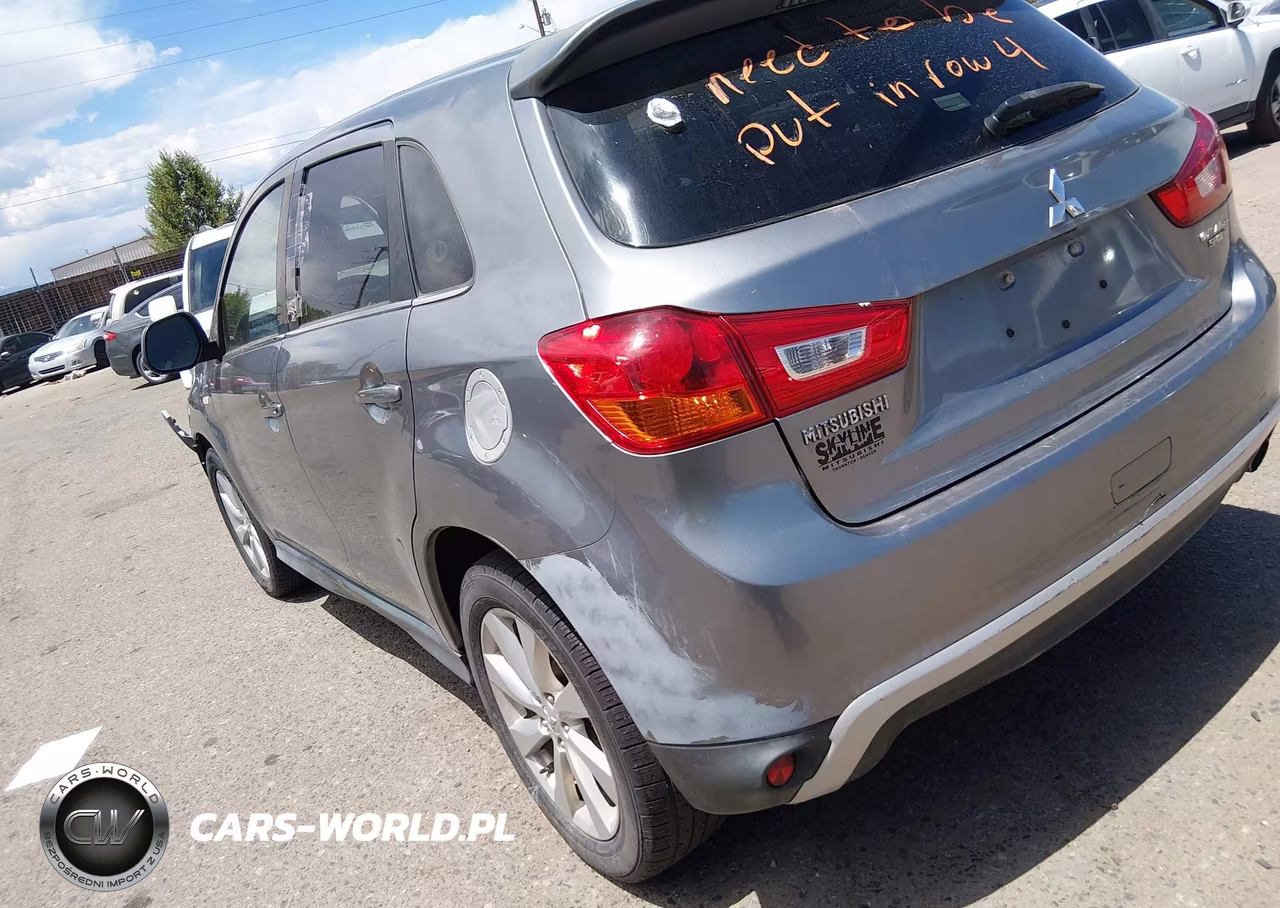 2014 Mitsubishi Outlander Sport Se VIN:4A4AR4AU6EE017391 - 3