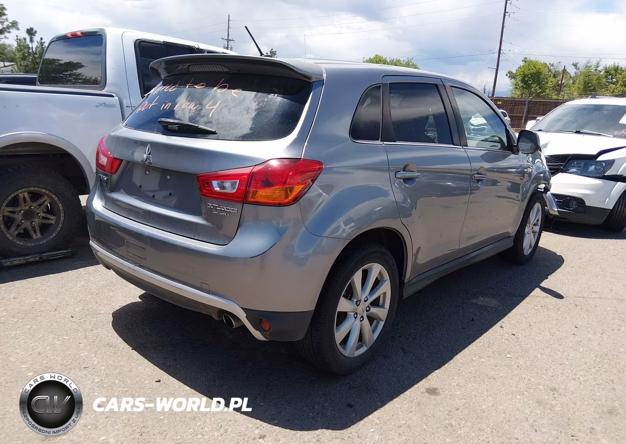 2014 Mitsubishi Outlander Sport Se VIN:4A4AR4AU6EE017391 - 4