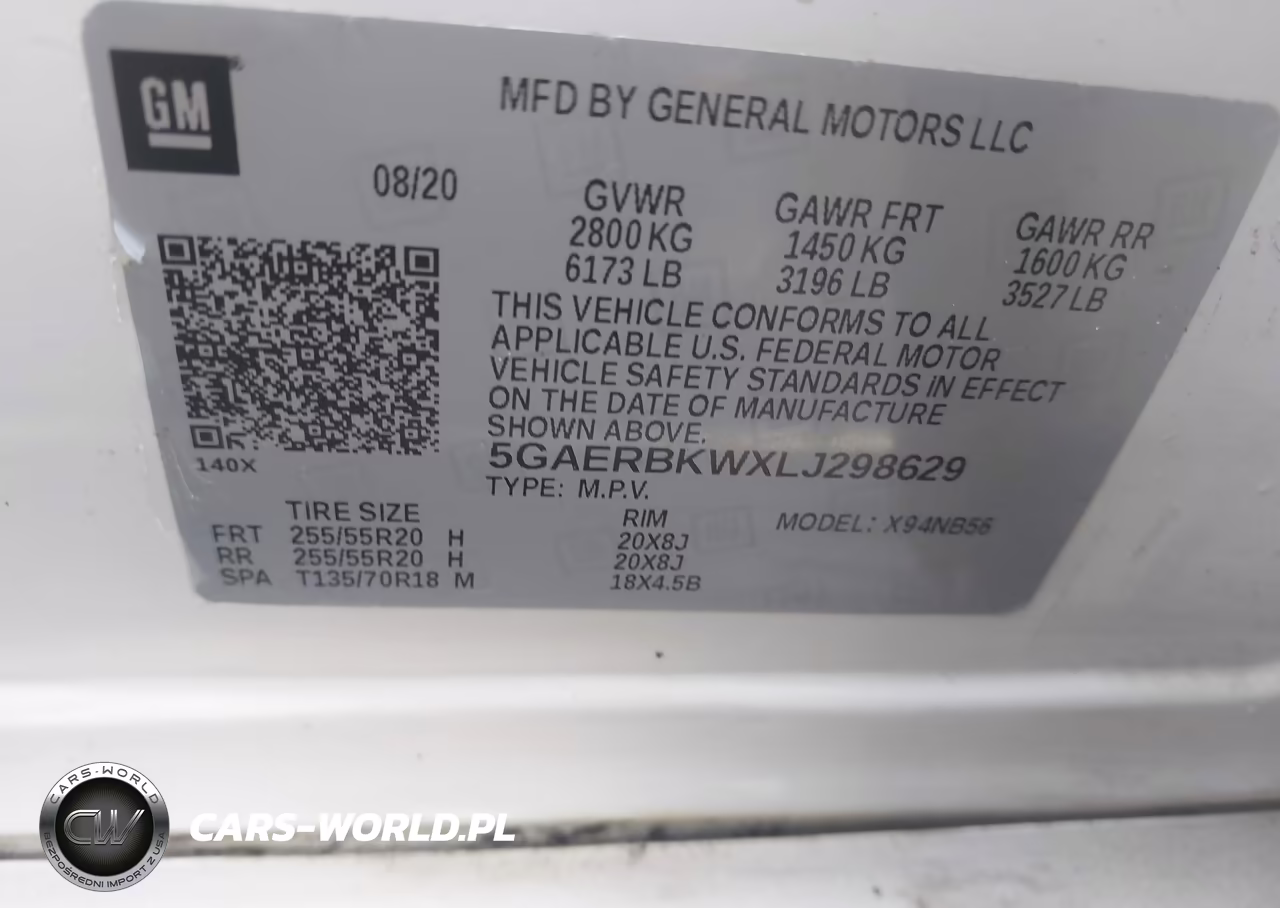2020 Buick Enclave Fwd Essence VIN:5GAERBKWXLJ298629 - 9