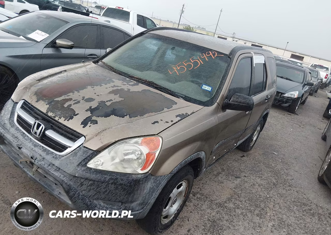 2004 Honda Cr-V Lx VIN:SHSRD68484U208732 - 2