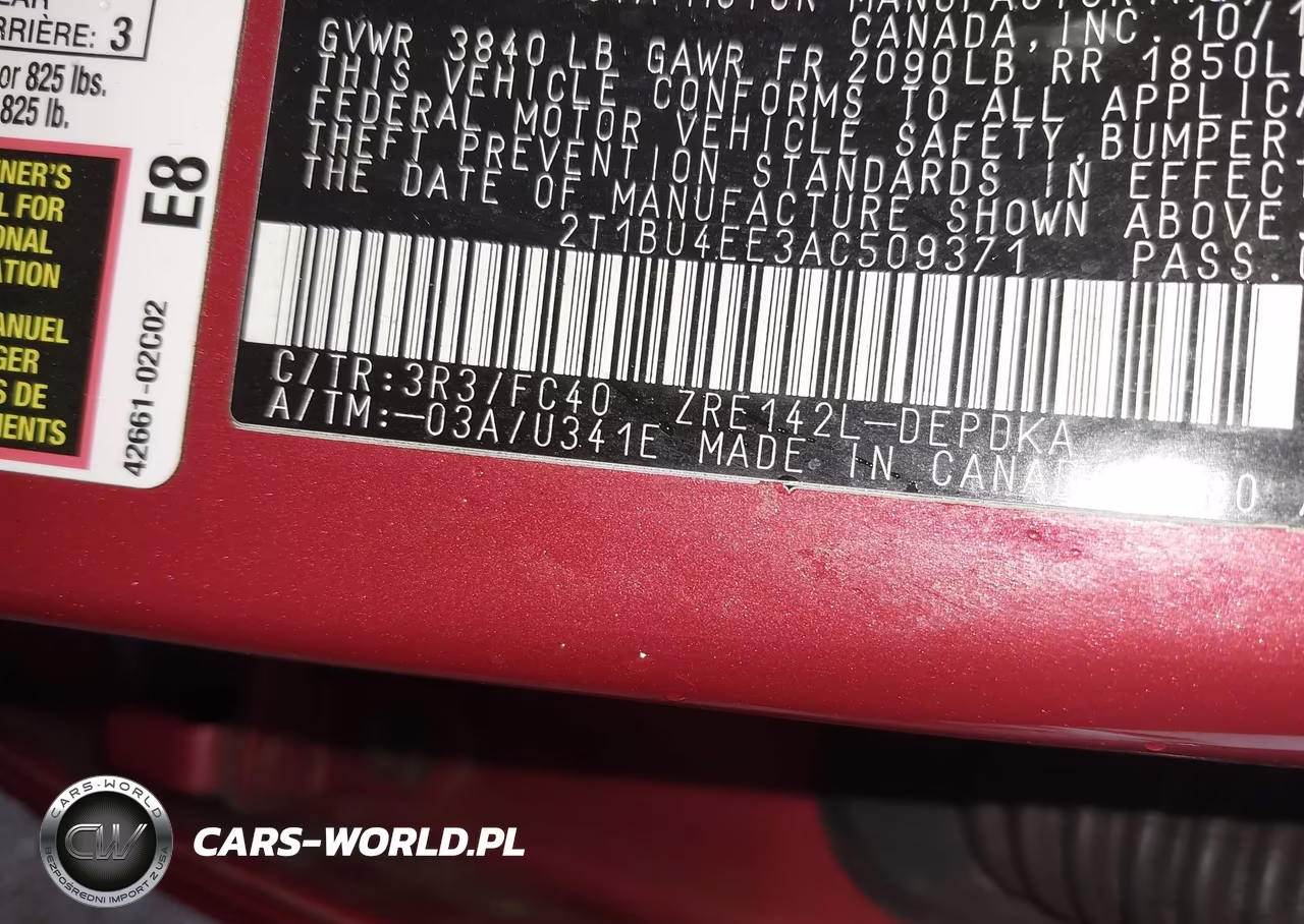 2010 Toyota Corolla Le VIN:2T1BU4EE3AC509371 - 9