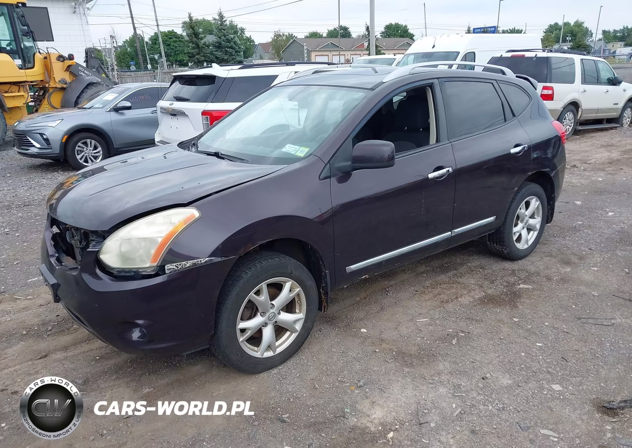 2011 Nissan Rogue Sv VIN:JN8AS5MV1BW267881 - 2