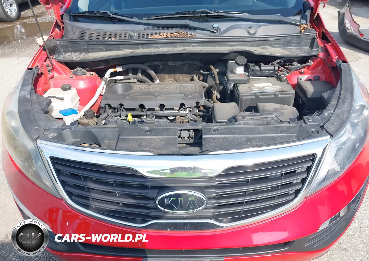 2012 Kia Sportage Lx VIN:KNDPBCA20C7249761 - 10