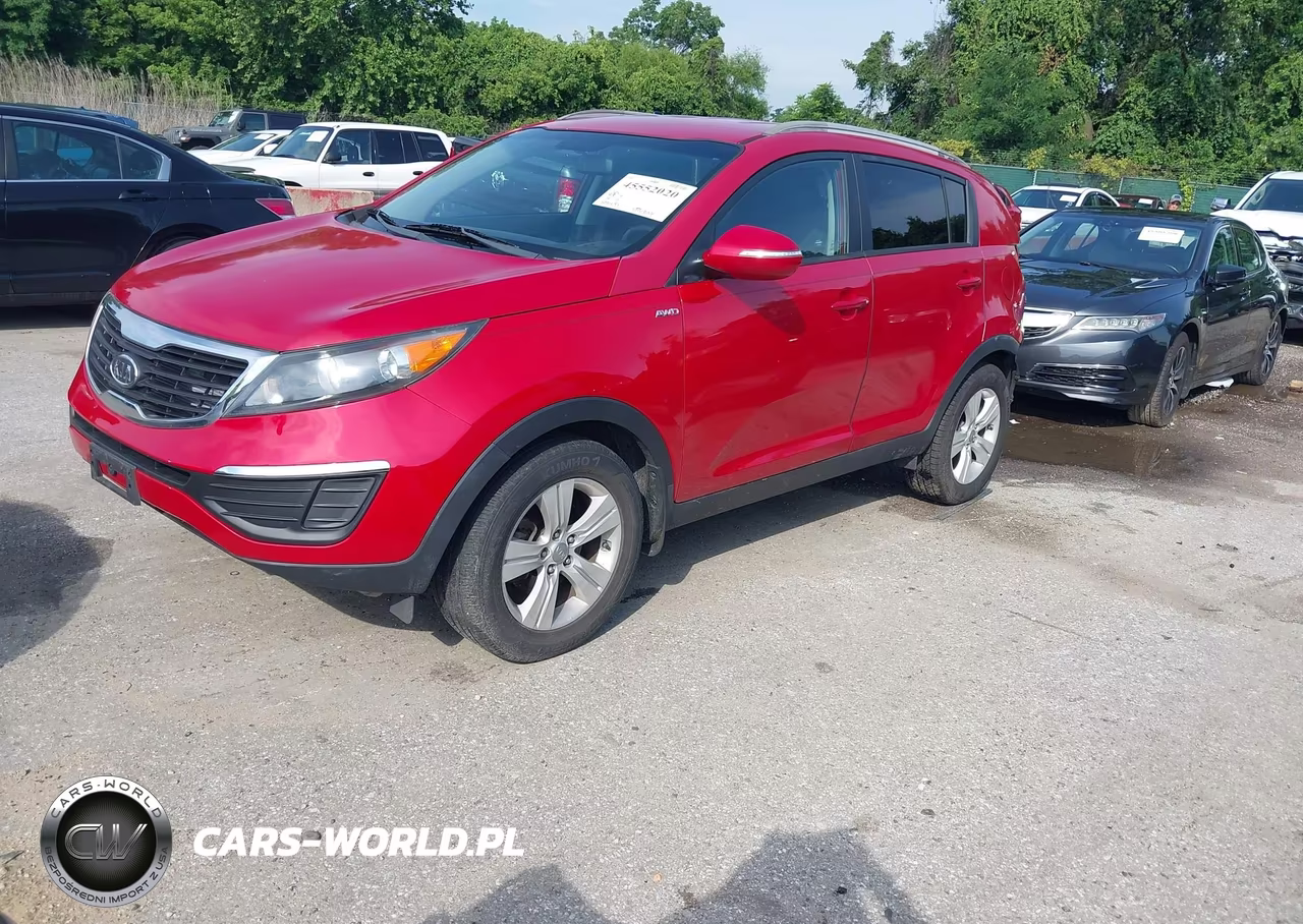 2012 Kia Sportage Lx VIN:KNDPBCA20C7249761 - 2