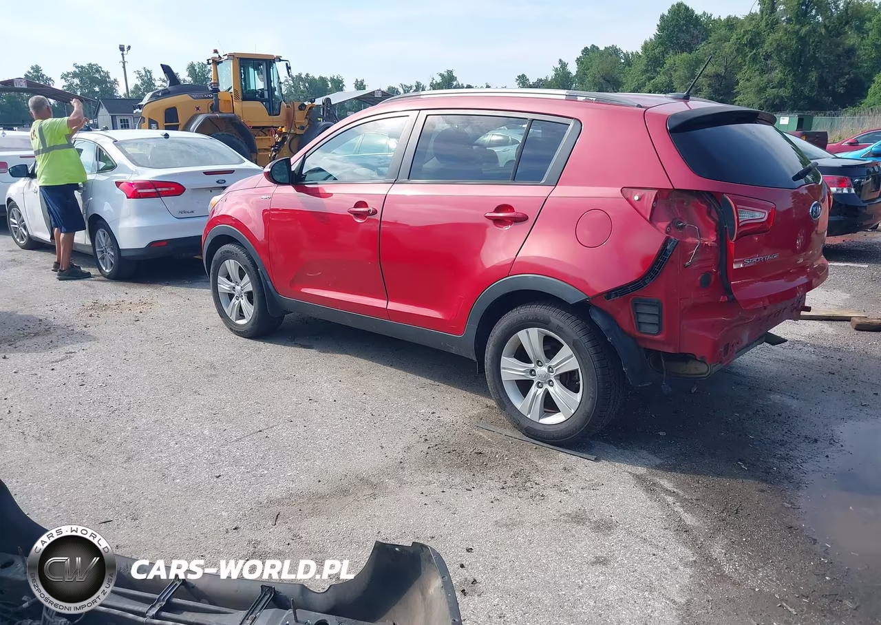 2012 Kia Sportage Lx VIN:KNDPBCA20C7249761 - 3