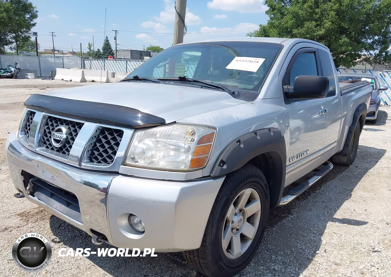 2007 Nissan Titan Se VIN:1N6BA06B47N217544 - 2