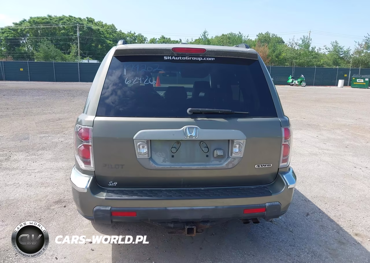 2007 Honda Pilot Ex-L VIN:2HKYF18767H501755 - 16