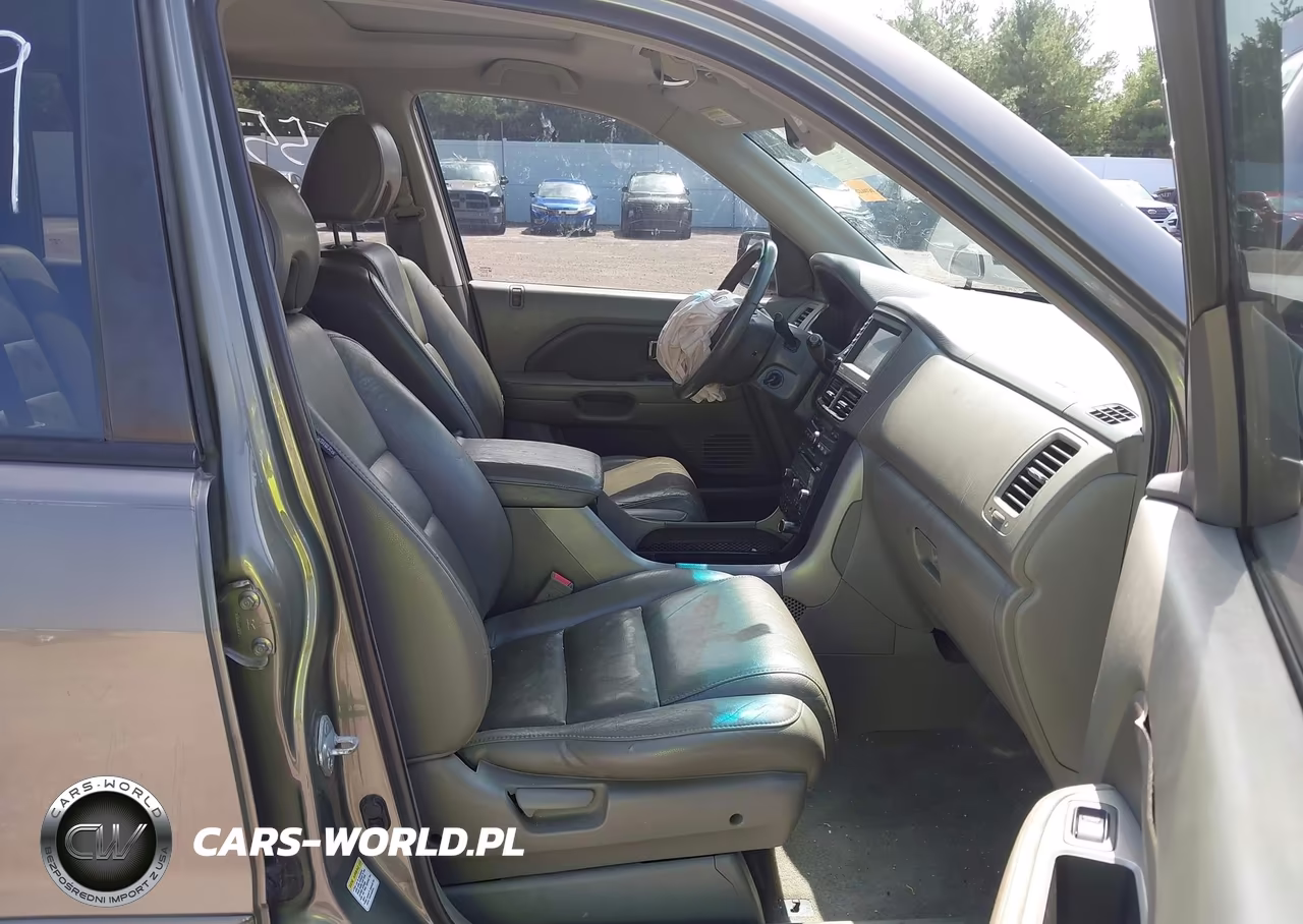 2007 Honda Pilot Ex-L VIN:2HKYF18767H501755 - 5